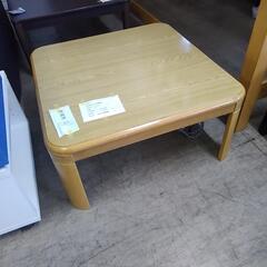 テーブルこたつ 75cm 白木風 68498