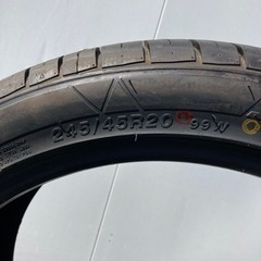 未使用DURATURN MOZZO SPORT 245/45 R20 4本セット