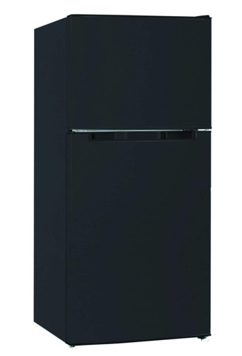 TOHOTAIYO 2ドア冷凍冷蔵庫 左右ドア開き付け替え可能 138L ブラック TH-138L2BK