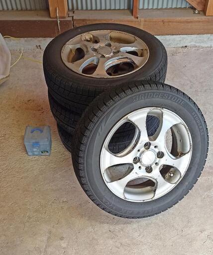 スタットレスタイヤ ホイール4本セット 155/65R14