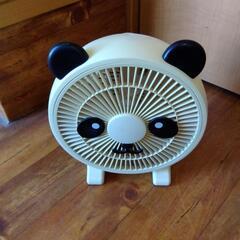 可愛いパンダの顔の扇風機