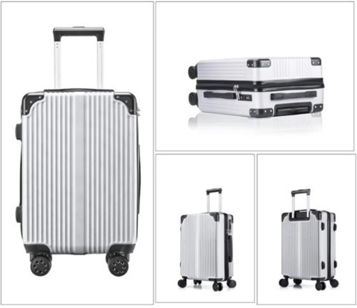 スーツケース キャリーケース キャリーバッグ 機内持込  コンパクトケース付き