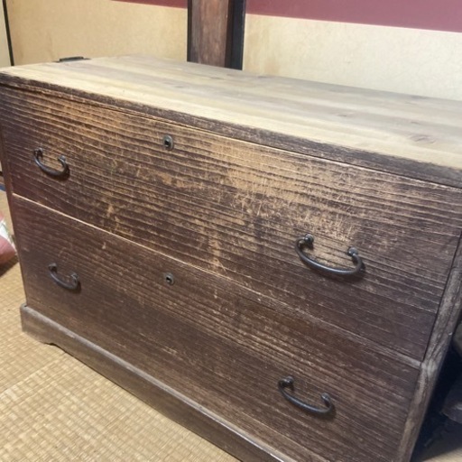 昭和の家具 (中西 智之) 市役所前の収納家具《タンス、衣類収納》の中古あげます・譲ります|ジモティーで不用品の処分