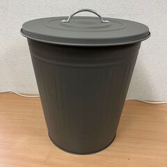 IKEA KNODD 金属製ふた付きゴミ箱 40L