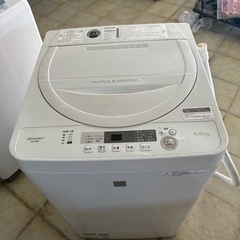 決まり名古屋送料無料　シャープ　2018年洗濯機　4.5kg 