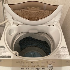 TOSHIBA 2022年製造 ほぼ新品 5kg Star Crystal Drum