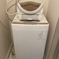リユースのサカイ栃木店☆ジモティ割あり☆ AQUA 洗濯機 AQW-S5R 5.0kg 