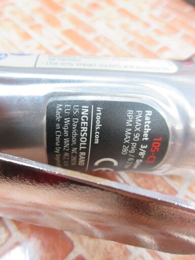 IngersollRand ラチェット 105-C3 未使用 【ハンズクラフト宜野湾店】