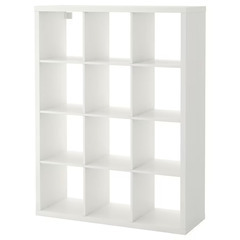 IKEA キャビネット　カラックス　ホワイト　3×４　　その１