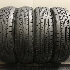 DUNLOP ENASAVE VAN01 195/80R15 107/105L LT 15インチ 夏タイヤ 4本 22年製 バリ溝 ハイエース キャラバン等　(TH962) クレジットカード QRコード決済可能