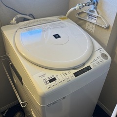【ネット決済】洗濯機　SHARP ES-TX8E
