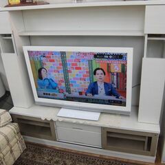 R066 日本製 ハイタイプテレビボード、TVラック、幅171c...