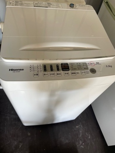 2022年製 5.5kg 洗濯機 Hisense