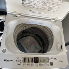 2022年製? 5.5kg 洗濯機 Hisense