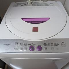 【中古】洗濯機 SHARP 2012年製 5.5kg