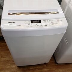 Hisense　2018年製　7.5㎏全自動洗濯機　HG-G75A