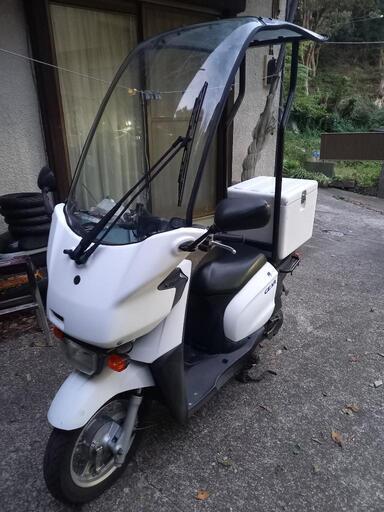 ヤマハ　ギア　ルーフ着き　屋根バイク