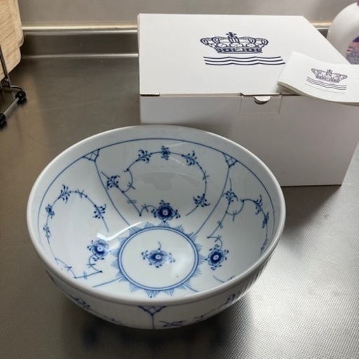 未使用 ロイヤルコペンハーゲン サラダボウル マグ2種✖️2個セット 
