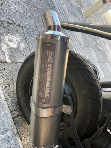 V125 規制前ヨシムラマフラー アドレス v125G ヨシムラトライオーバル