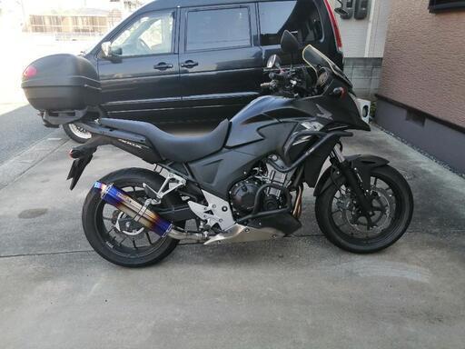 6/10 再投稿　ホンダ400X  車検R7年8月まで　ETC  USBスマホホルダー付き ロングツーリング、通勤に最適！ 6/10 再投稿 ホンダ400X 車検R7年8月まで ETC USBスマホホルダー付き