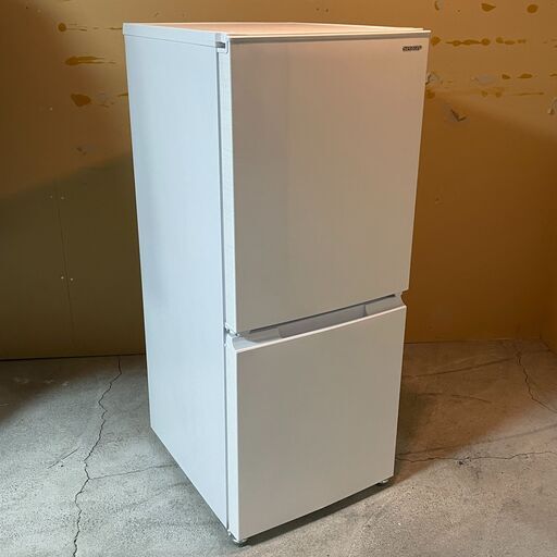 【11/8販売済KH】SHARP ノンフロン冷凍冷蔵庫 SJ-D15G-W 2021年製 152L シャープ 北TO3