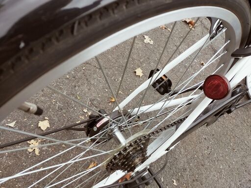 TAKEDA 6段切り替え付き自転車 エスコートタウン 27インチ ファミリー