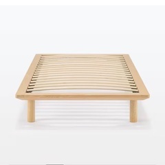 無印良品　木製ベッドフレーム　オーク材　シングルサイズ