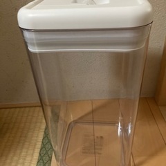 洗えるレバーキャニスター (L 4500mL ホワイト) ニトリ