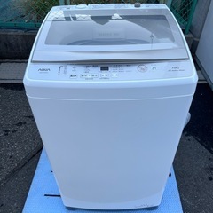 美品 高年式 2022年製 AQUA アクア 7kg 洗濯機【A...