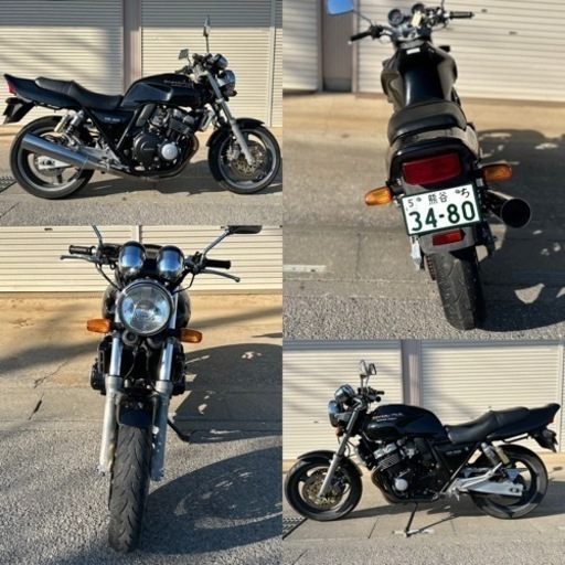 ☆車検付CB400SF☆チェーン・プラグ4本やオイル&エレメントなど新品
