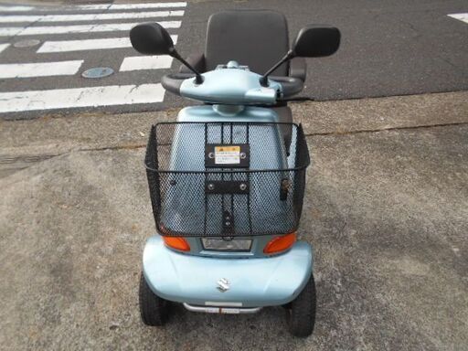 スズキ セニアカー 電動車イス ET4D6 現車確認 引取可能 カゴ付き ET4D