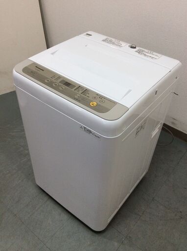 YJT7695【Panasonic/パナソニック 5.0㎏洗濯機】2019年製 NA-F50B12 家電 洗濯 簡易乾燥付