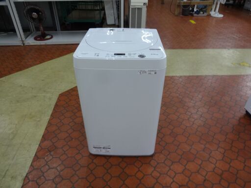 ID 376236　洗濯機5.5K　シャープ　２１０２２年　ES-GE5F-W