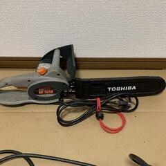 TOSHIBA 東芝　チェーンソー　HC-305B カバー付き　...