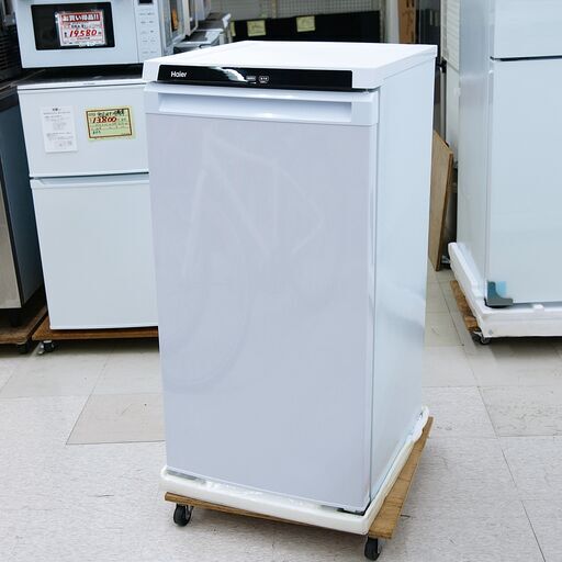 冷凍フリーザー　102L　ハイアール　JF-NU102D(W)　未使用品