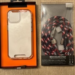 iphone15用ケース&ストラップ