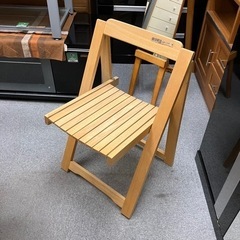北海道　帯広　折り畳み　チェア　木製　椅子　モノココ　コンパクト