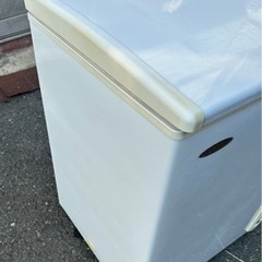 【動確済み】業務用 Haier 冷凍ストッカー JF-C100A 電気冷凍庫 100L ハイアール 上開き 電気ストッカー 厨房機材 厨房機器 大阪発 冷凍庫