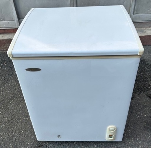【動確済み】業務用 Haier 冷凍ストッカー JF-C100A 電気冷凍庫 100L ハイアール 上開き 電気ストッカー 厨房機材 厨房機器 大阪発 冷凍庫