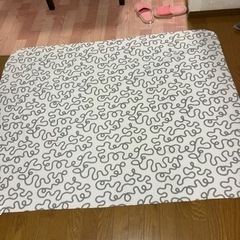 IKEA製ネル生地マルチカバー新品　200円