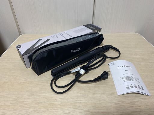 値下げ★SALONIA サロニア　ヘアアイロン　SL-004S