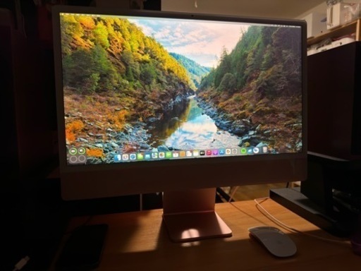 24インチiMac m1 ピンク2021 値下げた