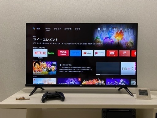 フルハイビジョン スマート液晶テレビ TCL 40V型