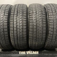 BS BRIDGESTONE BLIZZAK VRX2 185/60R15 15インチ スタッドレス 4本 21～22年製 バリ溝 シエンタ フィット インサイト等　(MTG397)