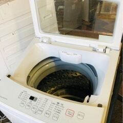 福岡市内配送設置無料 2019年 6kg全自動洗濯機(NTR60 ホワイト)