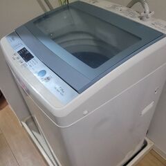 無料　AQUA　冷蔵庫（AQX-GS70E（W））7.0kg