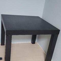 IKEAのテーブル（LACK）　ブラックブラウン