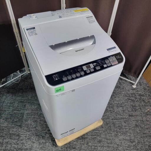 ‍♂️売約済み❌3756‼️お届け\u0026設置は全て0円‼️ヒーター乾燥つき✨SHARP 乾燥機能付き 5.5kg/3.5kg 全自動洗濯機