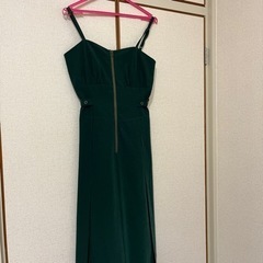 緑ドレス