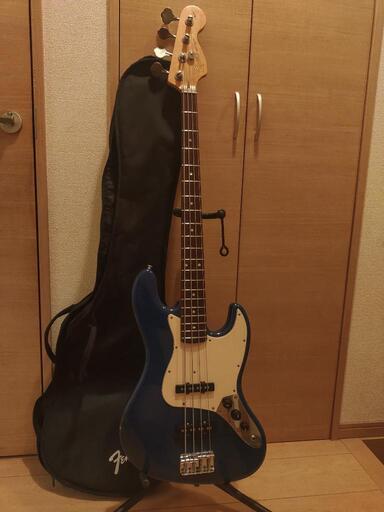 2004年製 Squier by Fender Jazz Bass ソフトケース付き
